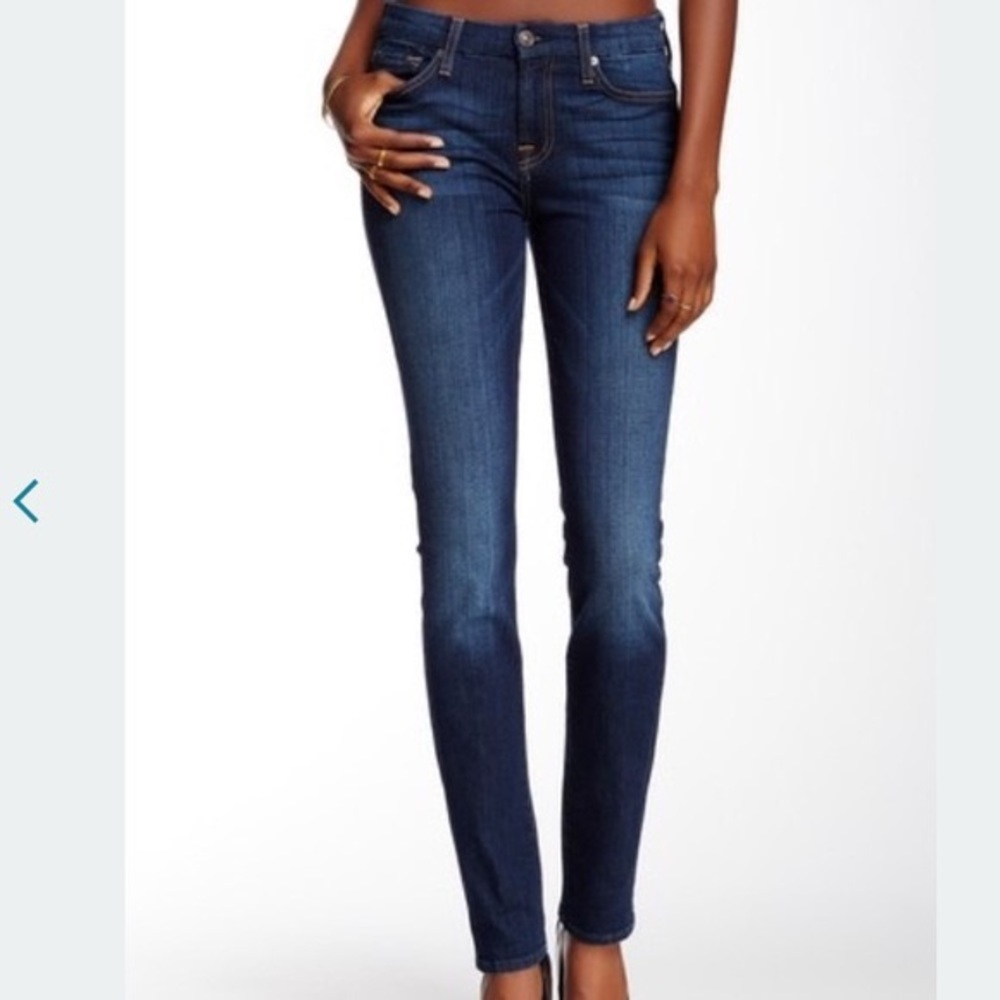 7 For All Mankind Roxanne Skinny Jeans size 28